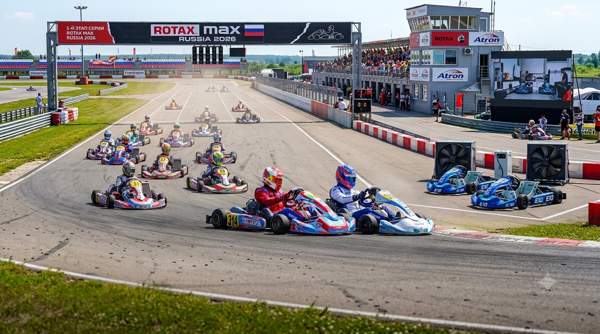 5-й этап серии Rotax Max Russia 2026