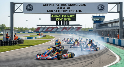 Рязанский вираж: Гид по 3-му этапу «Серии Ротакс Макс-2026» на АСК «Атрон»